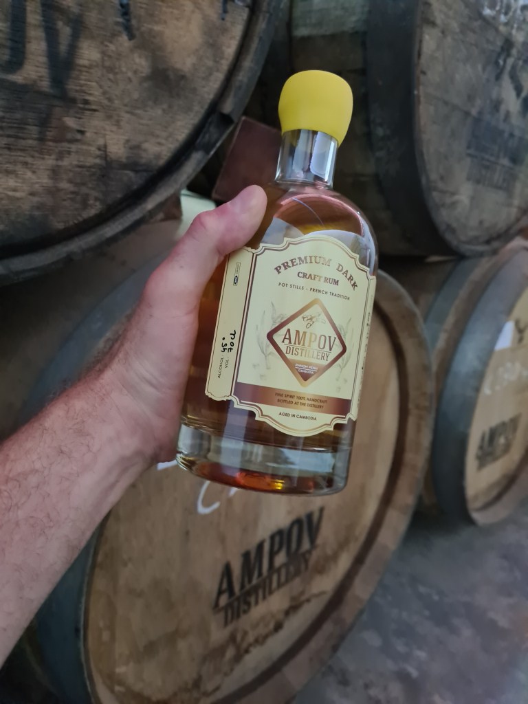 Rhum AMPOV ambré fût ex-cognac